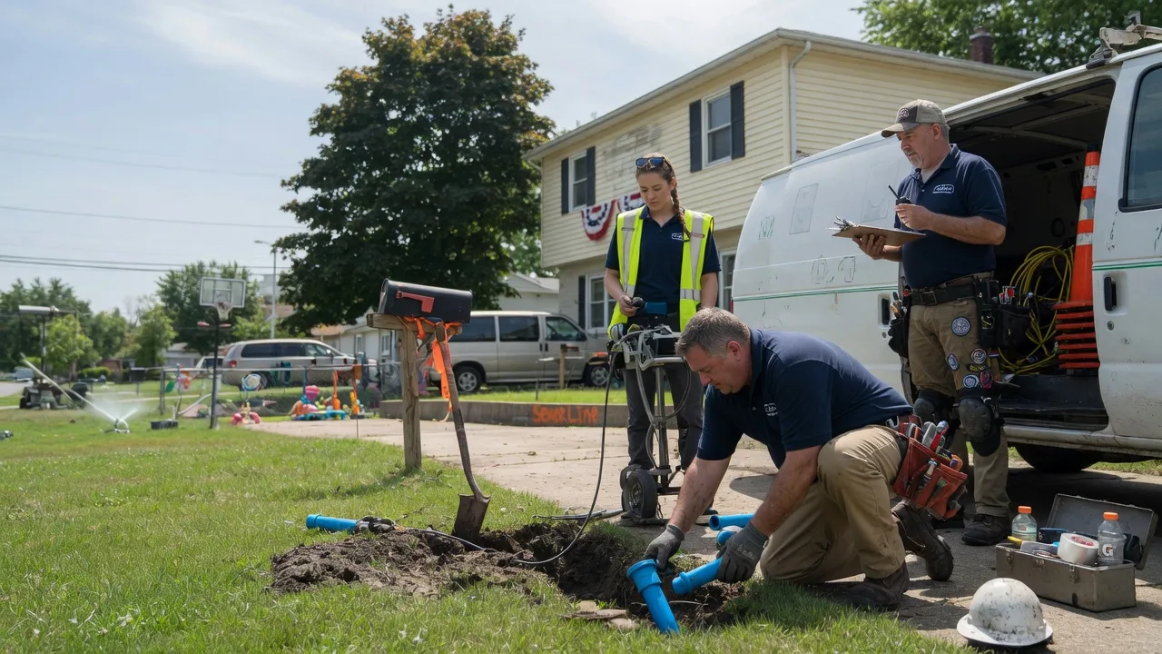 Slab Leak Repair in Bellaire, OH near me